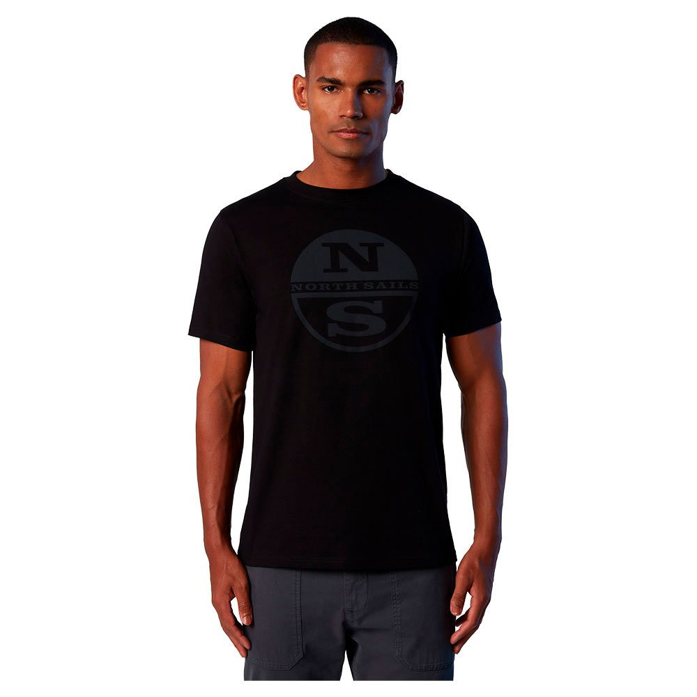 North Sails Graphic Short Sleeve T-shirt Schwarz L Mann von North Sails