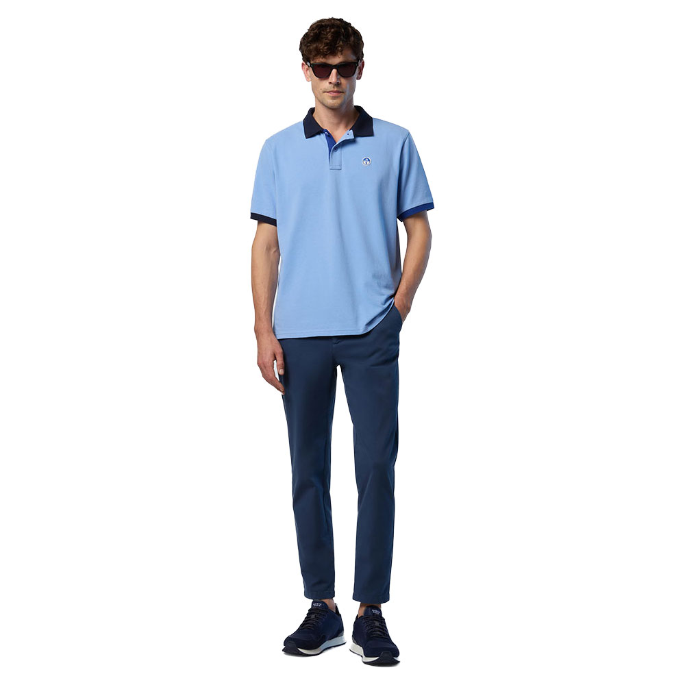 North Sails Logo 692440 Short Sleeve Polo Blau 2XL Mann North Sails Logo 692440 Short Sleeve Polo Blau 2XL Mann von North Sails