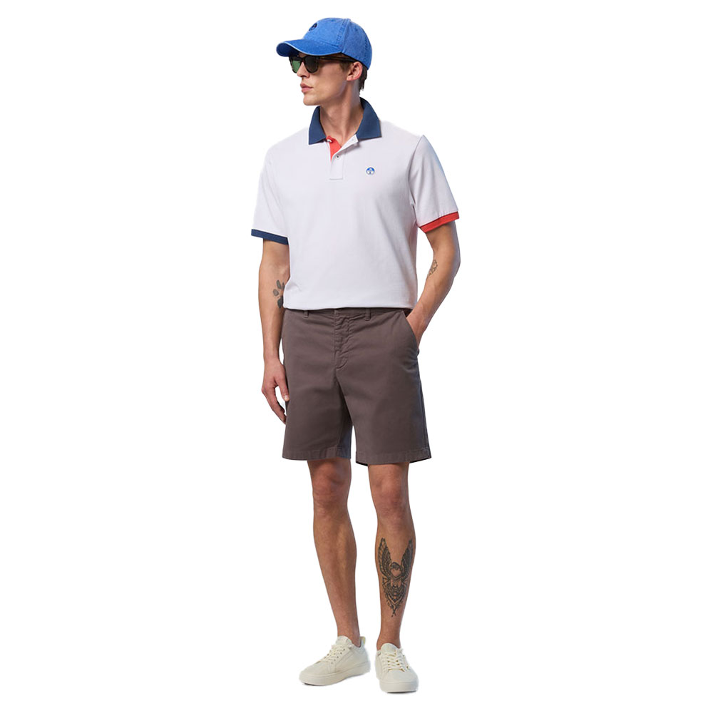 North Sails Logo 692440 Short Sleeve Polo Weiß M Mann North Sails Logo 692440 Short Sleeve Polo Weiß M Mann von North Sails