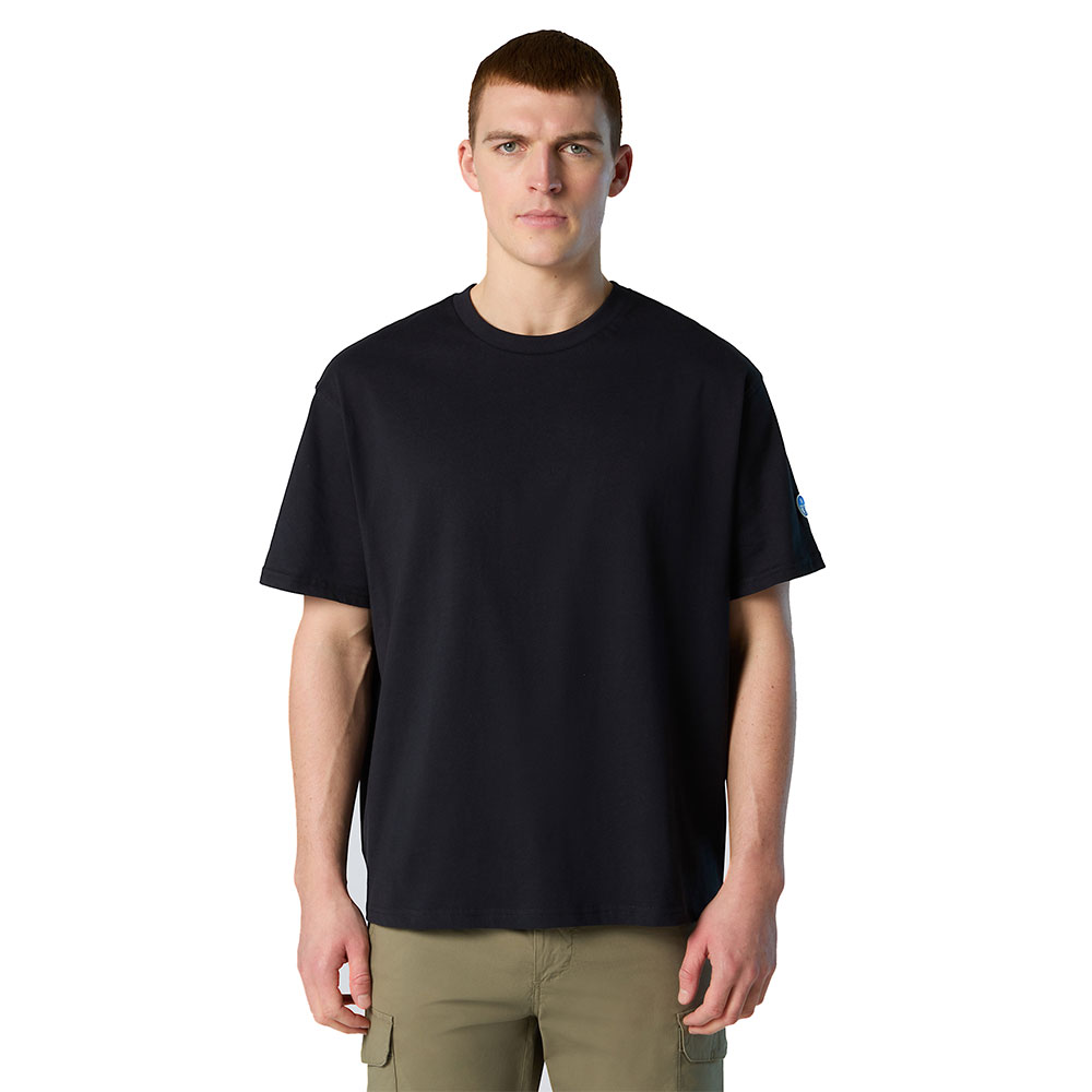 North Sails Logo 692848 Short Sleeve T-shirt Schwarz S Mann von North Sails