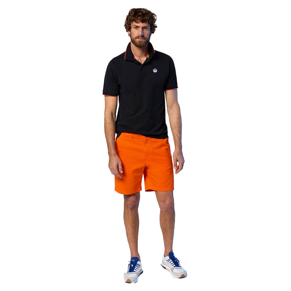 North Sails Striped In Contrast Short Sleeve Polo Schwarz L Mann North Sails Striped In Contrast Short Sleeve Polo Schwarz L Mann von North Sails