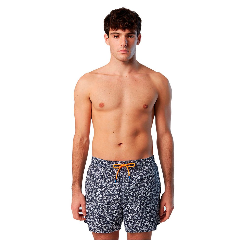 North Sails Volley All Over Marine Animals Swimming Shorts Blau XS Mann von North Sails