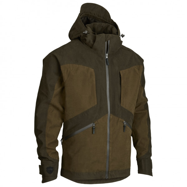 Northern Hunting - Hakan Eik - Regenjacke Gr M braun/oliv von Northern Hunting