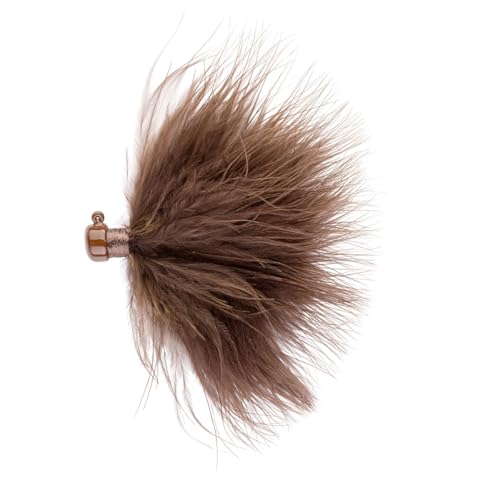 Northland Tackle Marabou JIG, 52,7 cm, 0,9 g, #1 HK, Braun, 2 Stück von Northland Fishing Tackle