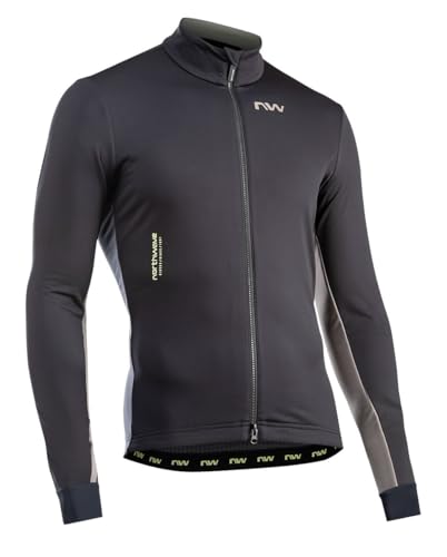 Northwave Blade Light Fahrrad Winterjacke schwarz/Sandfarben 2025: Größe: XL (52) von Northwave