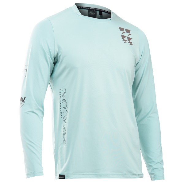 Northwave - Bomb Jersey Long Sleeve - Radtrikot Gr M grau von Northwave