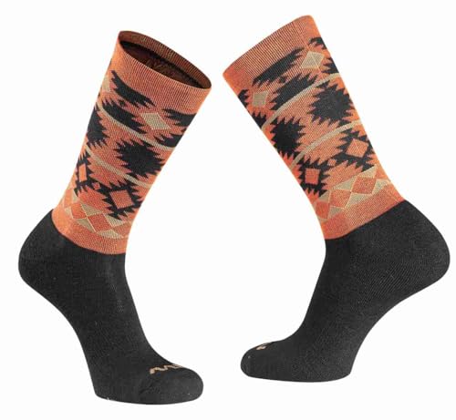 Northwave Core Winter Fahrrad Socken orange/schwarz 2024: Größe: S (37-39) von Northwave