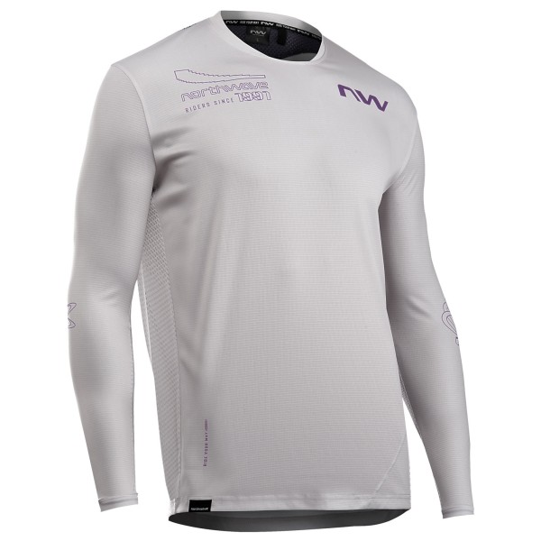 Northwave - Edge 2 Jersey Long Sleeve - Radtrikot Gr XXL grau Northwave - Edge 2 Jersey Long Sleeve - Radtrikot Gr XXL grau von Northwave