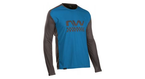 northwave edge langarmtrikot blau schwarz northwave edge langarmtrikot blau schwarz von Northwave