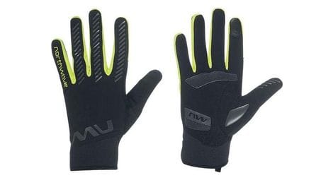 northwave active gel handschuhe schwarz gelb fluo von Northwave