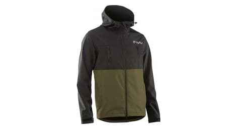 northwave easy out softshell jacke grun schwarz von Northwave