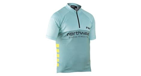 northwave force evo kinder kurzarmtrikot blau von Northwave