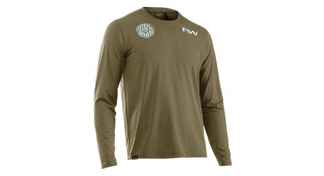 northwave xtrail 2 khaki langarmtrikot northwave xtrail 2 khaki langarmtrikot von Northwave