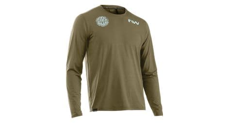 northwave xtrail 2 khaki langarmtrikot von Northwave