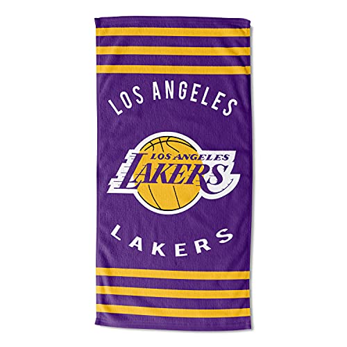 Northwest NBA Los Angeles Lakers Strandtuch, 76,2 x 152,4 cm, Streifen Northwest NBA Los Angeles Lakers Strandtuch, 76,2 x 152,4 cm, Streifen von Northwest