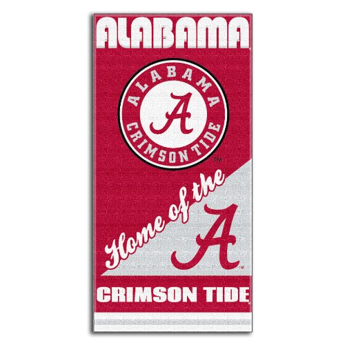 The Northwest Company NCAA Alabama Crimson Tide Home Strandtuch, 28 x 58-inch The Northwest Company NCAA Alabama Crimson Tide Home Strandtuch, 28 x 58-inch von Northwest
