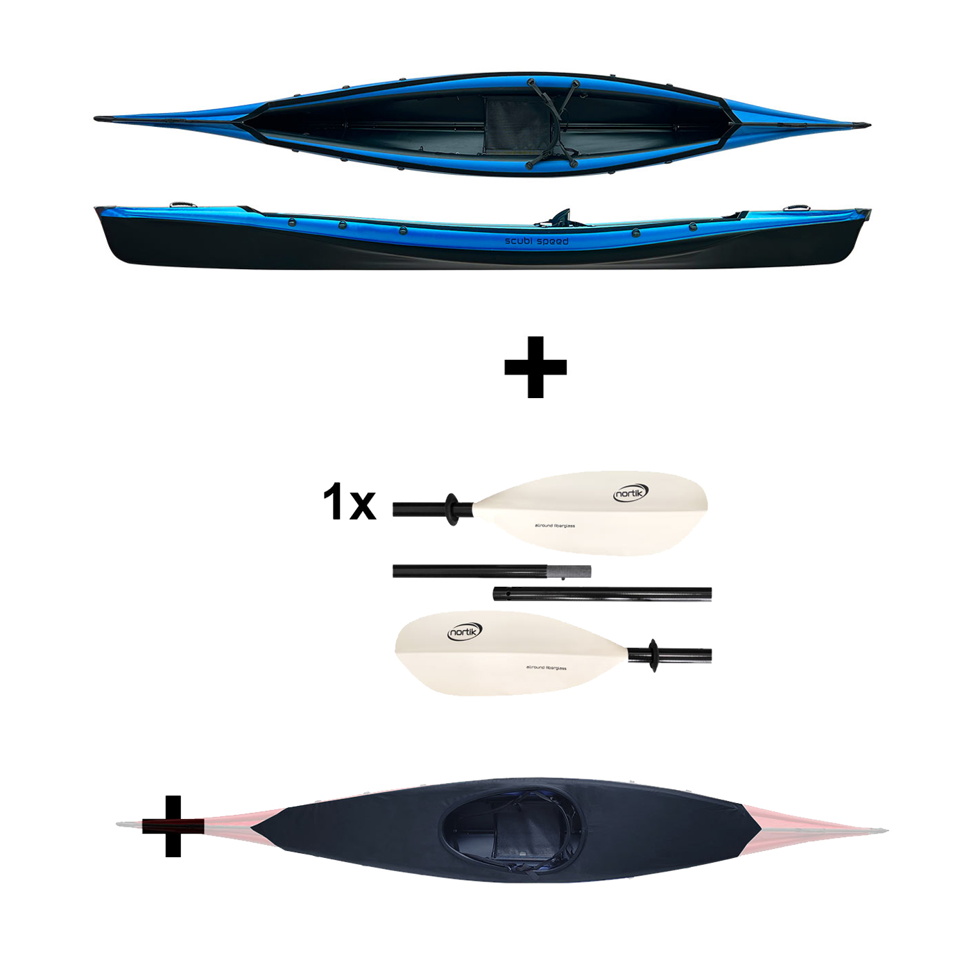 Nortik Scubi Speed Paket - Blau Nortik Scubi Speed Paket - Blau von Nortik