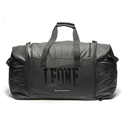 LEONE 1947, BLACK EDITION Taschen-Rucksack, Unisex-Erwachsene, Schwarz, Taglia Unica, AC941 LEONE 1947, BLACK EDITION Taschen-Rucksack, Unisex-Erwachsene, Schwarz, Taglia Unica, AC941 von LEONE 1947