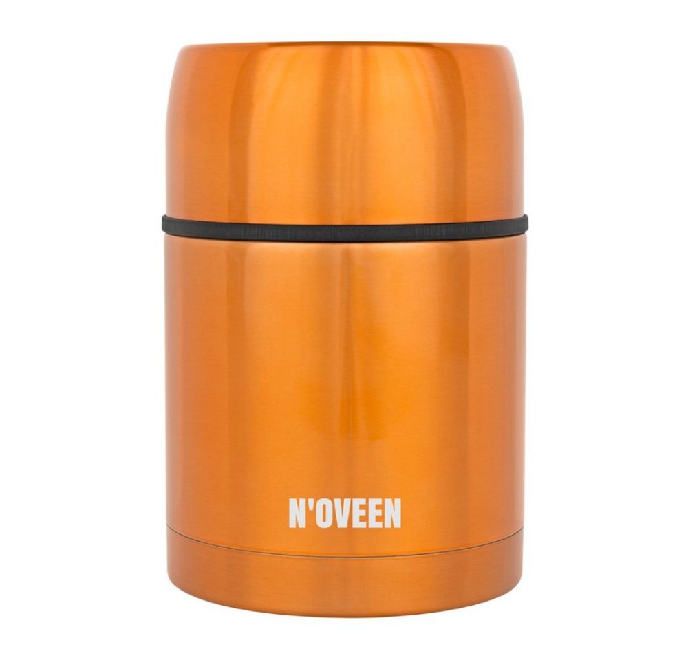 Noveen Thermoschüssel NOVEEN Edelstahl Lunch-Thermoskanne, 600 ml, Orange Noveen Thermoschüssel NOVEEN Edelstahl Lunch-Thermoskanne, 600 ml, Orange von Noveen