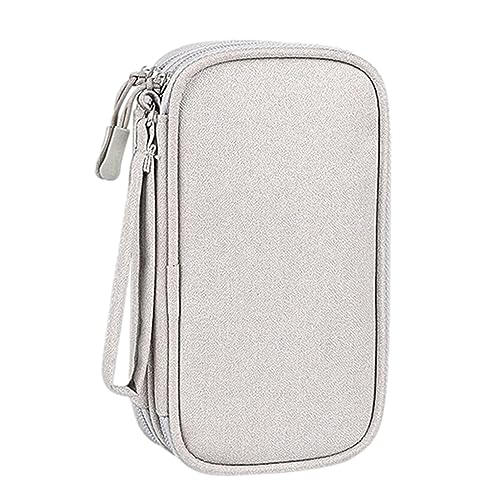 Travel Cable Organizer - Aufbewahrungstasche Tech Tasche - Schnuraufbewahrungstasche Reisetasche, Reisekabelbeutel, wasserdichte Tragetasche für elektronisches Zubehör Novent von Novent