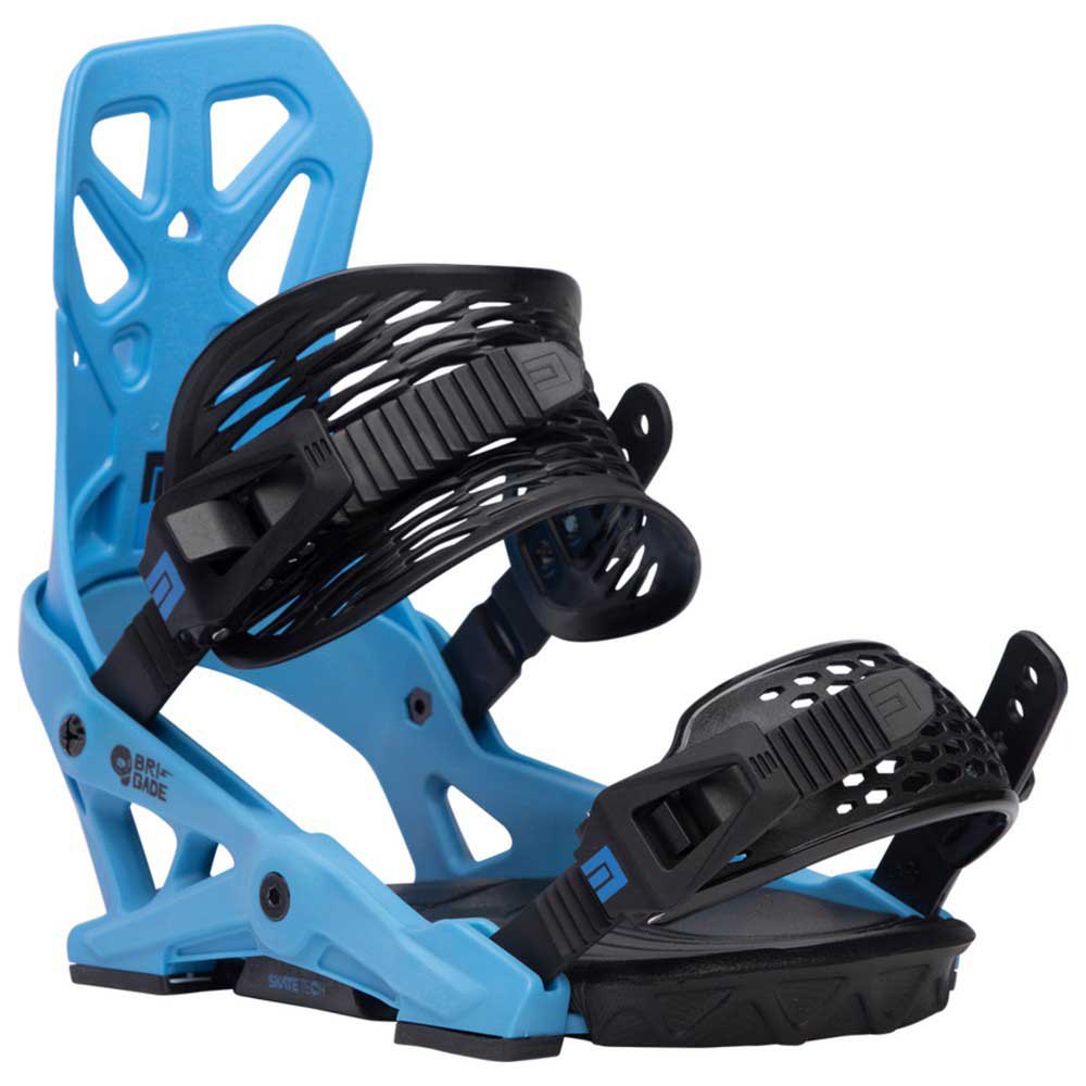 Now Brigade Snowboard Bindings Blau M von Now