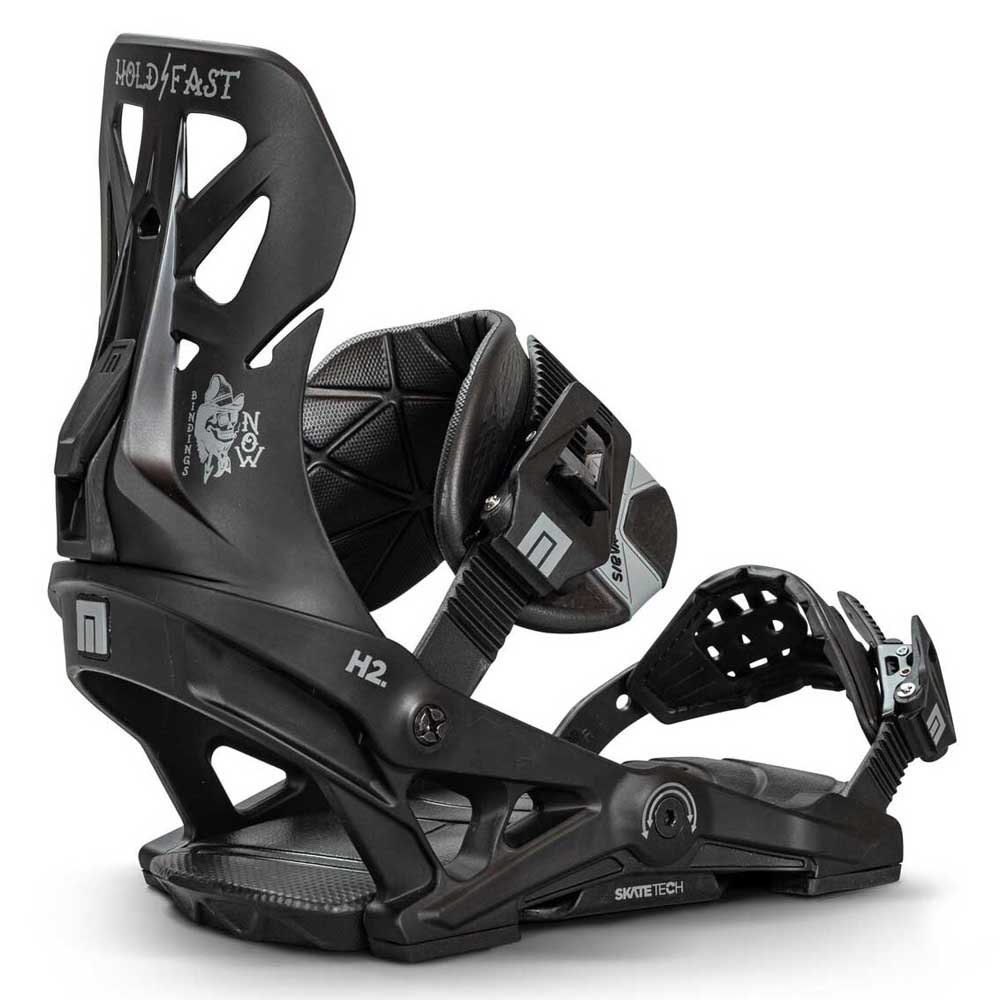 Now Brigade Snowboard Bindings Schwarz L von Now