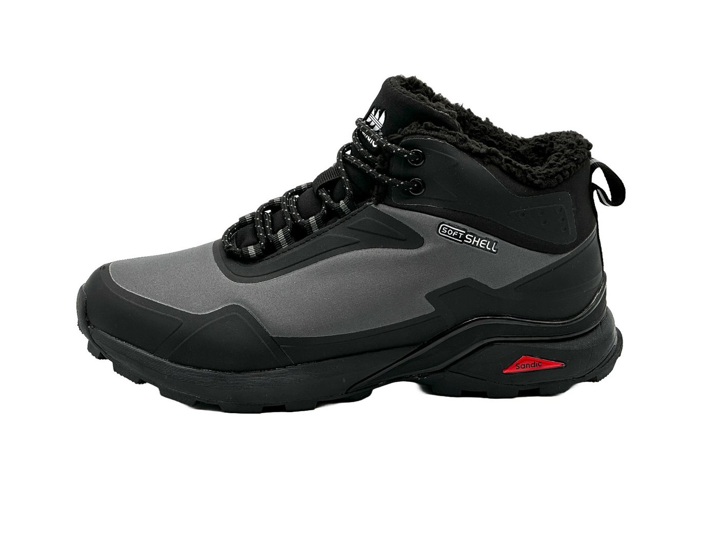 Nowaland gefütterte Trekkingschuhe Outdoorschuhe Wanderstiefel Isolierende Innenfütterung, Softshell-Obermaterial Nowaland gefütterte Trekkingschuhe Outdoorschuhe Wanderstiefel Isolierende Innenfütterung, Softshell-Obermaterial von Nowaland