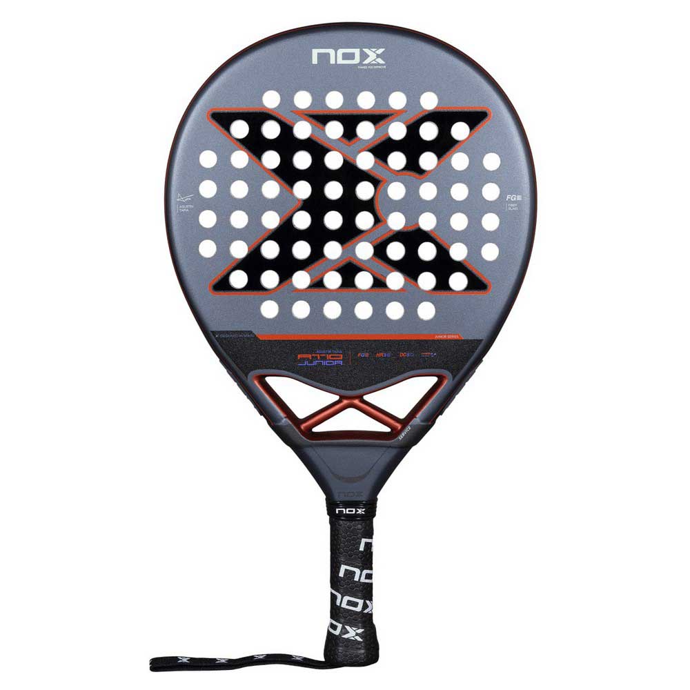 Nox At10 Genius Jr 2025 Padel Racket Silber 300-325 gr von Nox