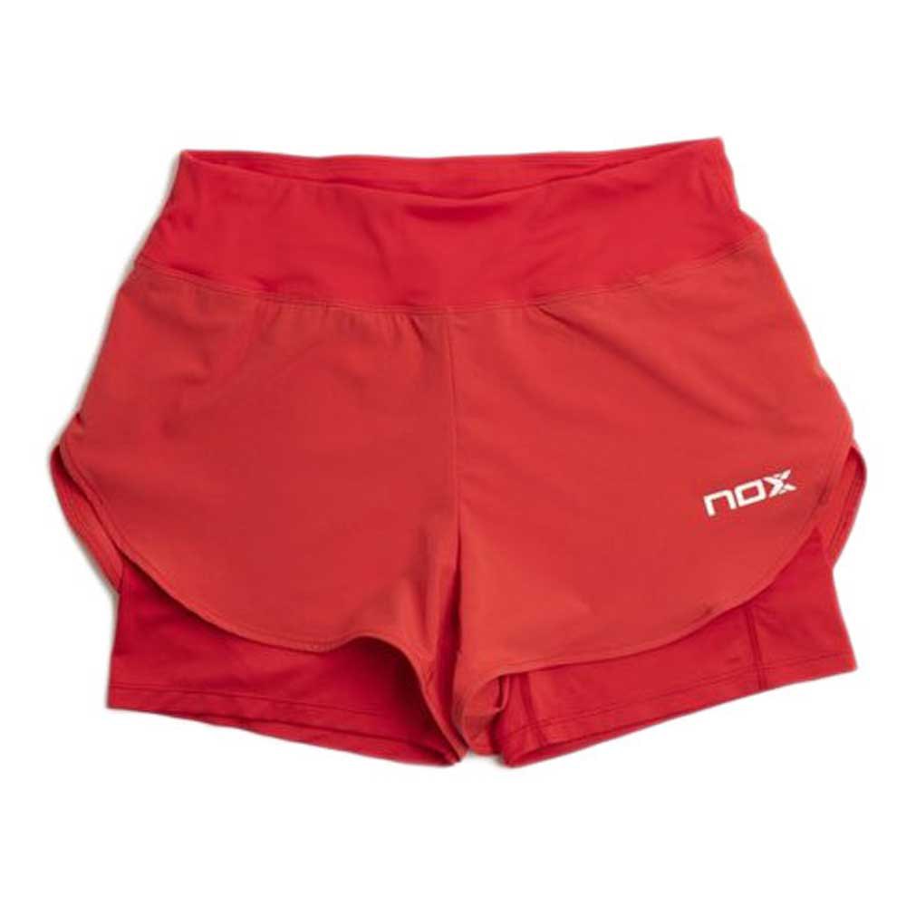 Nox Fit Pro Shorts Rot L Frau von Nox