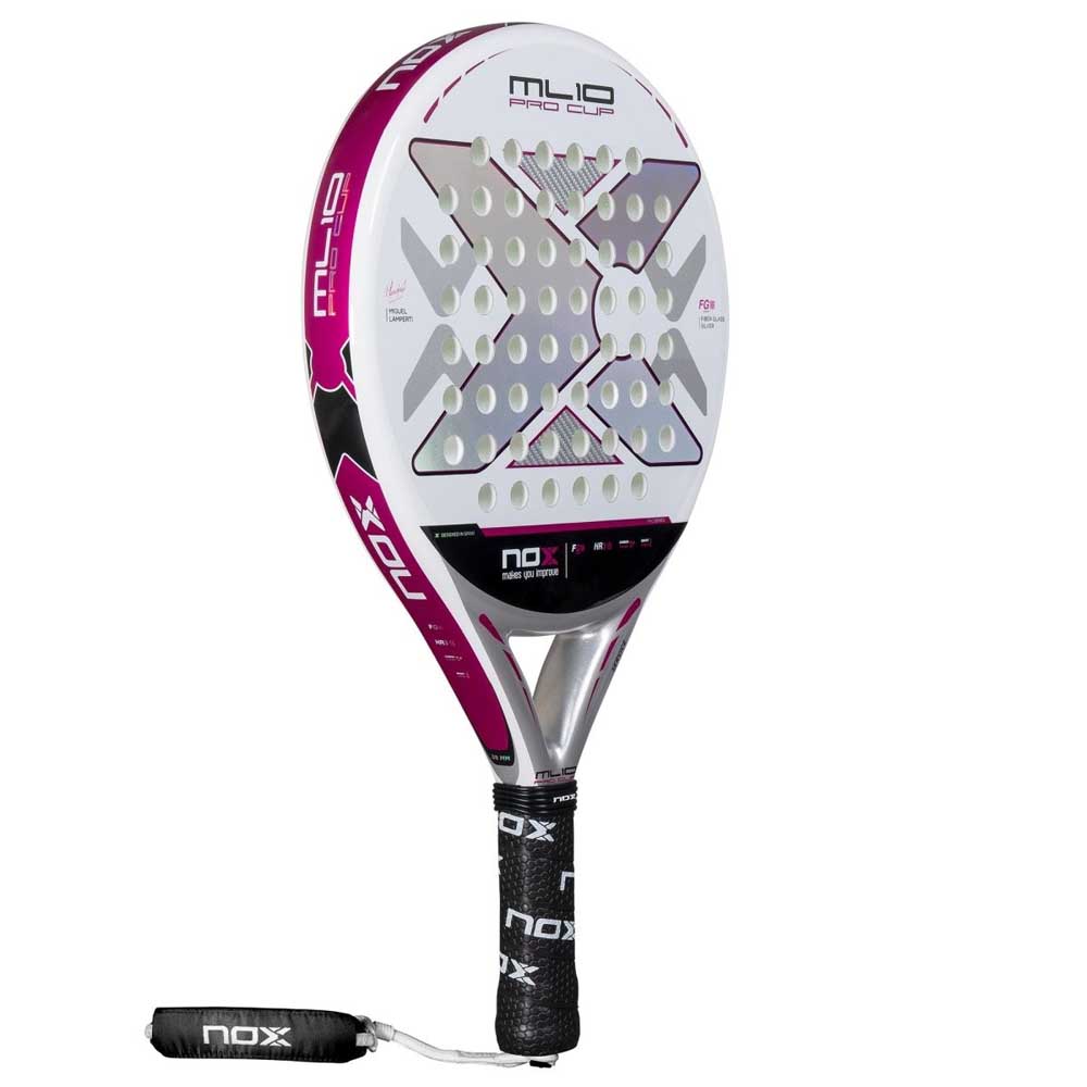 Nox Ml10 Pro Cup Light By Miguel Lamperti 2025 Padel Racket Silber 350-365 gr Nox Ml10 Pro Cup Light By Miguel Lamperti 2025 Padel Racket Silber 350-365 gr von Nox