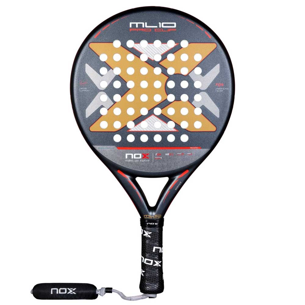 Nox Ml10 Pro Cup Rough Surface By Miguel Lamperti 2025 Padel Racket Silber 360-375 gr Nox Ml10 Pro Cup Rough Surface By Miguel Lamperti 2025 Padel Racket Silber 360-375 gr von Nox