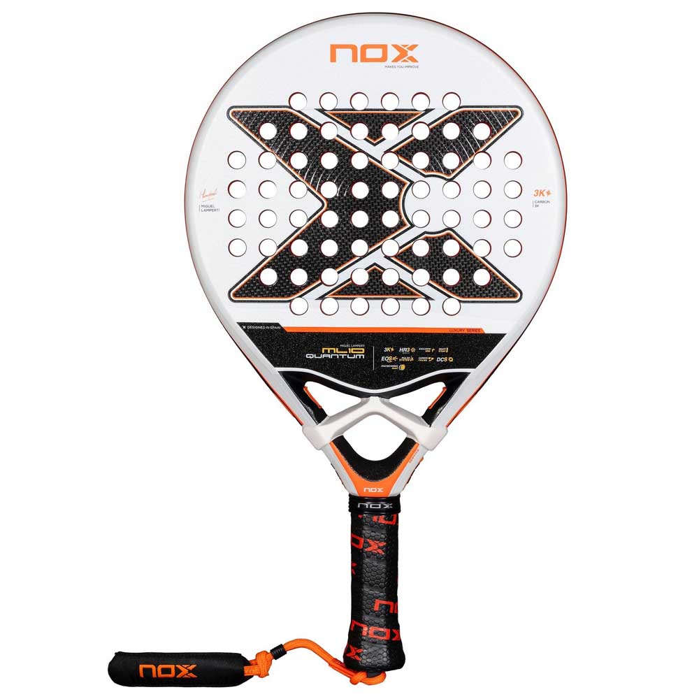 Nox Ml10 Quantum 3k By Miguel Lamperti 2025 Padel Racket Silber 360-375 gr Nox Ml10 Quantum 3k By Miguel Lamperti 2025 Padel Racket Silber 360-375 gr von Nox