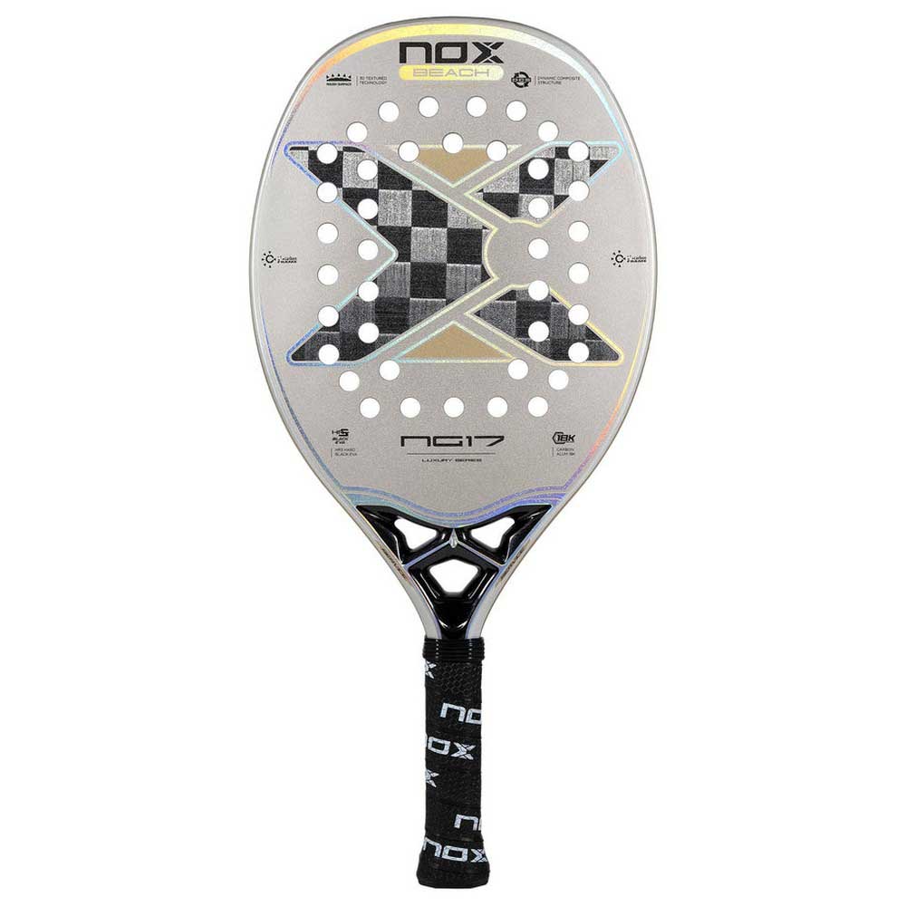 Nox Ng17 Limited Edition Beach Tennis Racket Silber 320-335 gr Nox Ng17 Limited Edition Beach Tennis Racket Silber 320-335 gr von Nox