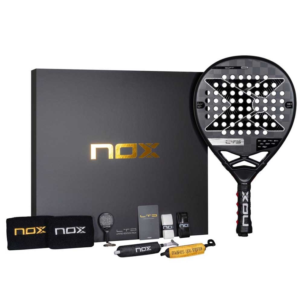 Nox Pack At Genius Limited Edition 2025 Padel Racket Silber 360-375 gr Nox Pack At Genius Limited Edition 2025 Padel Racket Silber 360-375 gr von Nox