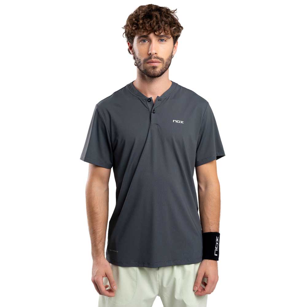 Nox Pro Short Sleeve T-shirt Grau L Mann von Nox