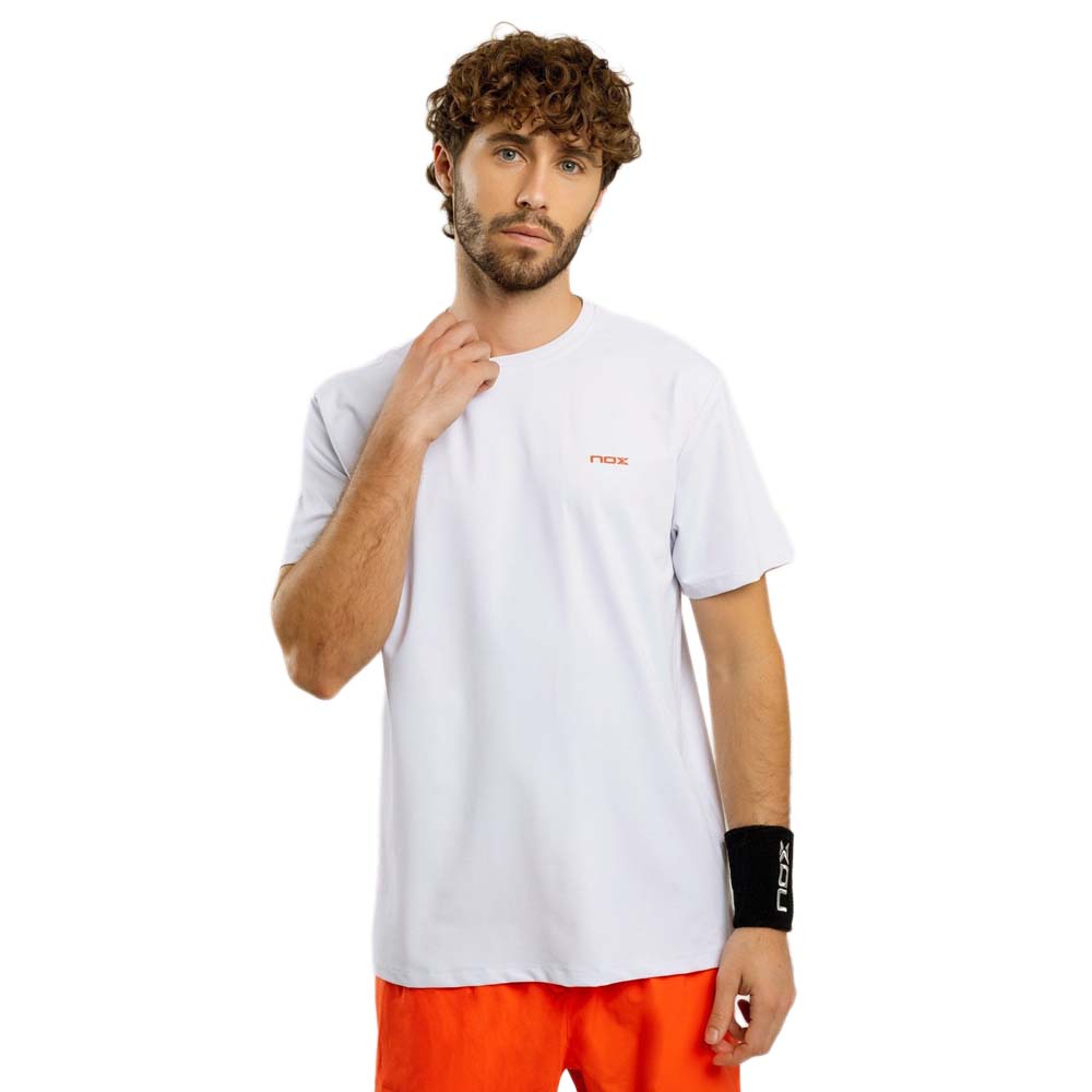 Nox Team Regular Short Sleeve T-shirt Weiß L Mann von Nox