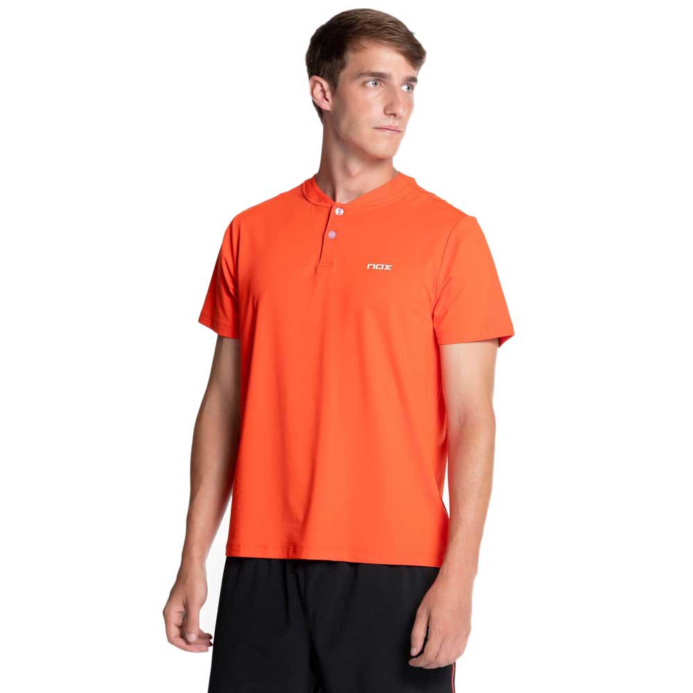 Nox Team Short Sleeve Polo Orange S Mann von Nox