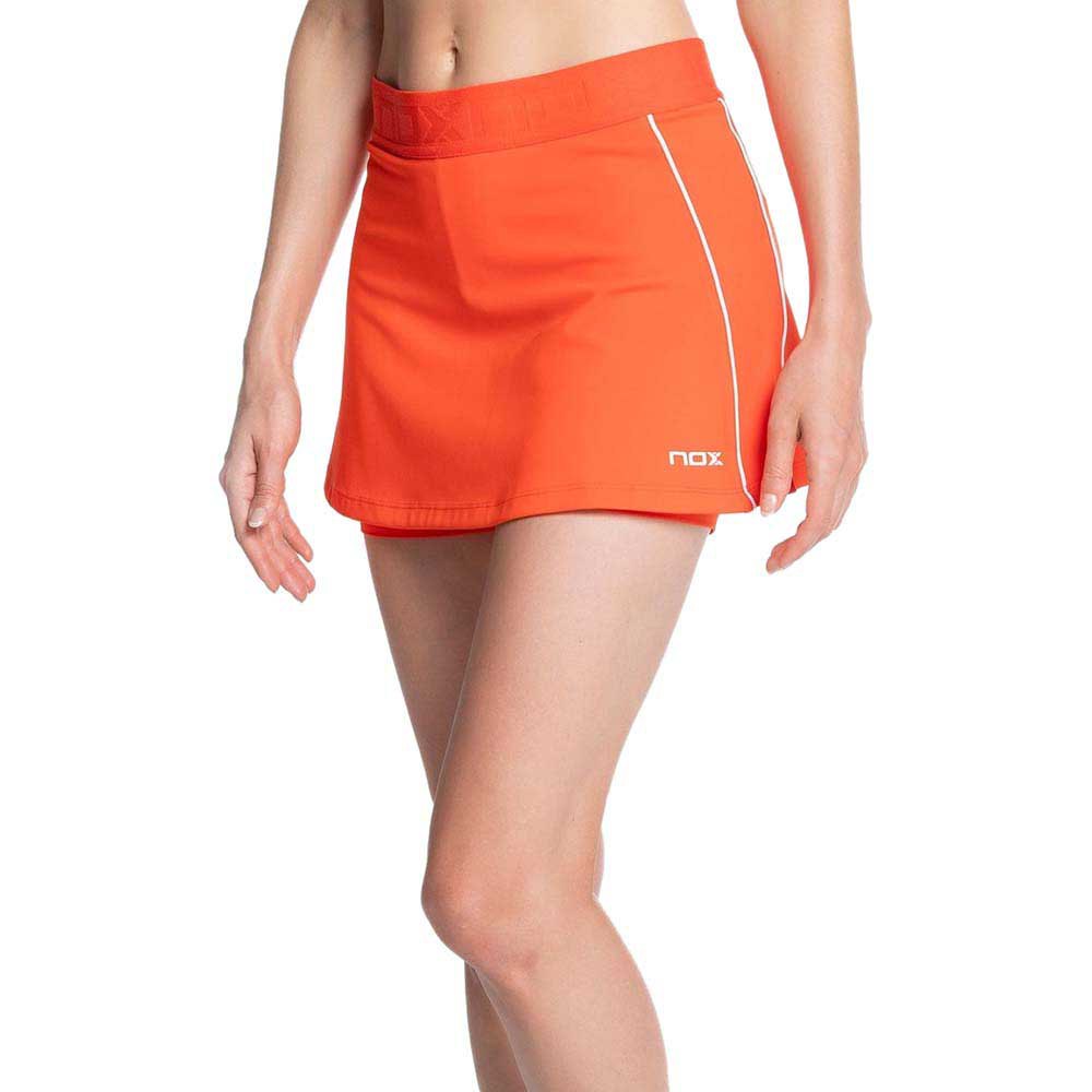 Nox Team Skirt Orange S Frau von Nox