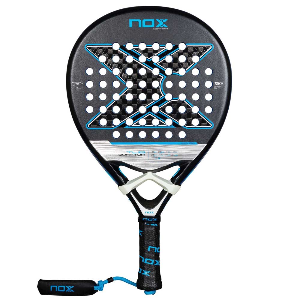 Nox Tl10 Quantum 12k By Tino Libaak 2025 Padel Racket Blau 360-375 gr Nox Tl10 Quantum 12k By Tino Libaak 2025 Padel Racket Blau 360-375 gr von Nox