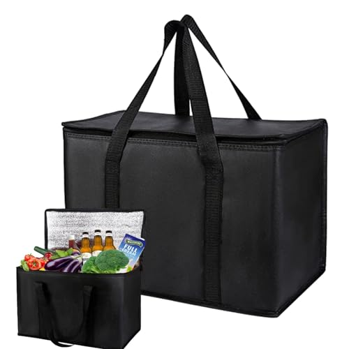 Nubamzy Isolierte Lunchtasche – 65L-70L Auslaufsichere Kühltasche Lunchbox, Thermo-Lunch-Tragetaschen für Männer und Frauen, wasserdichte Kühltasche, Thermo-Lunchbox für Outdoor, Strand, Camping, BBQ von Nubamzy