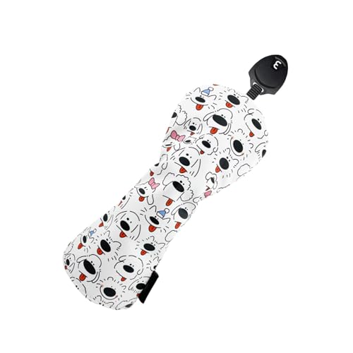 Cartoon Puppy Golf Club Head Cover, Waterproof Protective Mallet Putter Covers, Compact Golf Club Head Cover, Thick Golf Club Headcover For Most Clubs, Fun And Functional Club Protector von Nuhjytgf