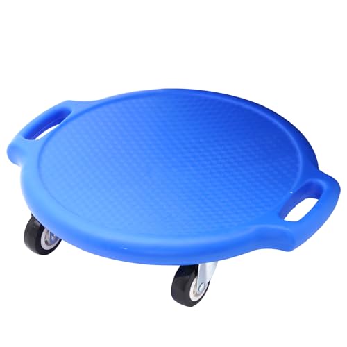 Rollbrett Kinder Kunststoff, Scooter Board mit Haltegriffen und Flüster Rollen zur Fördert Gleichgewicht und Motorik, Kinder Sportgeräte Indoor Outdoor, Balancebrett für Jungen und Mädchen ab 3 Jahren Rollbrett Kinder Kunststoff, Scooter Board mit Haltegriffen und Flüster Rollen zur Fördert Gleichgewicht und Motorik, Kinder Sportgeräte Indoor Outdoor, Balancebrett für Jungen und Mädchen ab 3 Jahren von Nukdey
