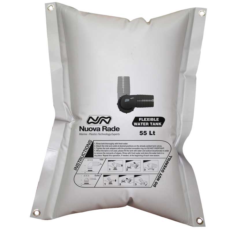 Nuova Rade Flexible Rectangular Water Tank Grau 55 Liters Nuova Rade Flexible Rectangular Water Tank Grau 55 Liters von Nuova Rade