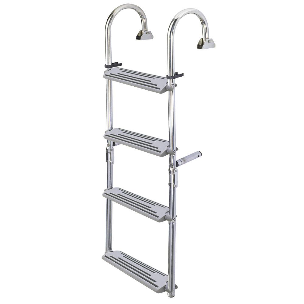Nuova Rade Stainless Steel Folding Ladder Silber 2+2 Steps Nuova Rade Stainless Steel Folding Ladder Silber 2+2 Steps von Nuova Rade