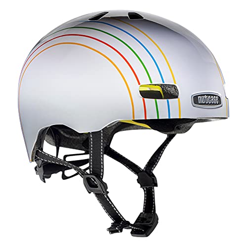 Nutcase Fahrradhelm Street MIPS, Pinwheel Weiß, L, 10001090 Nutcase Fahrradhelm Street MIPS, Pinwheel Weiß, L, 10001090 von Nutcase