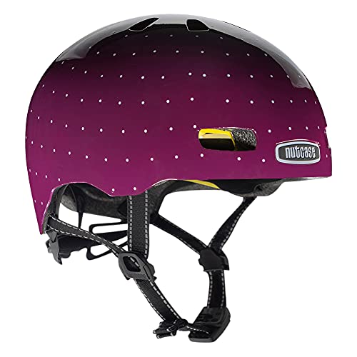 Nutcase Fahrradhelm Street MIPS, Plume - Violett, S, 10001090 von Nutcase