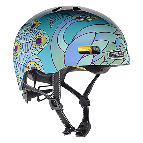 Nutcase 10002033 Fahrradhelm, Ruffled Feathers Blau, L Nutcase 10002033 Fahrradhelm, Ruffled Feathers Blau, L von Nutcase