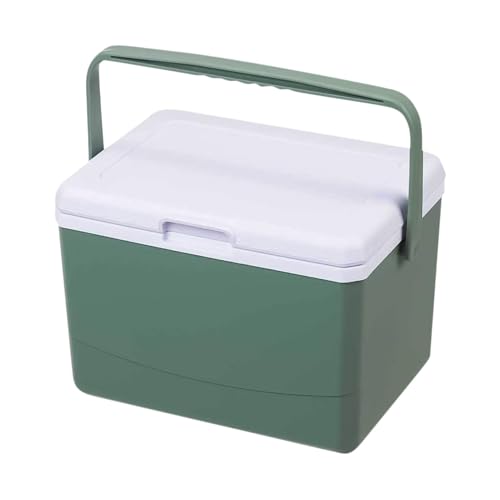 Eisbox-Kühler – robuste Eisbox, tragbarer Kühler, 5 l, tragbare Eistruhe, tragbarer Kühlschrank, Auto-Kühlschrank, Gefrierschrank, multifunktionaler tragbarer Camping-Kühler für Outdoor, Reisen, von Nuyhadds