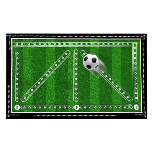 Fußball-Trainingsmatte – Trainingsmatte für Fußball, leise, rutschfest, tragbar, Trainingsmatte für Fußball Fußball-Trainingsmatte – Trainingsmatte für Fußball, leise, rutschfest, tragbar, Trainingsmatte für Fußball von Nuyhadds