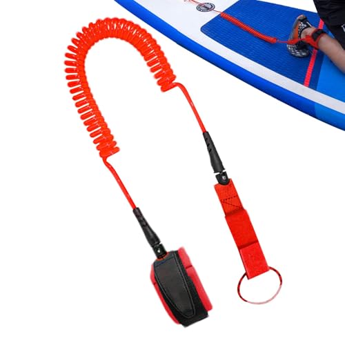 Nuyhadds Paddelboard-Knöchelleine, Schnellverschluss-Bodyboard-Gurt – elastisches Stand-up-Paddelboard-Beinseil, Wassersportzubehör für Paddleboards, Surfbretter, Kajaks von Nuyhadds